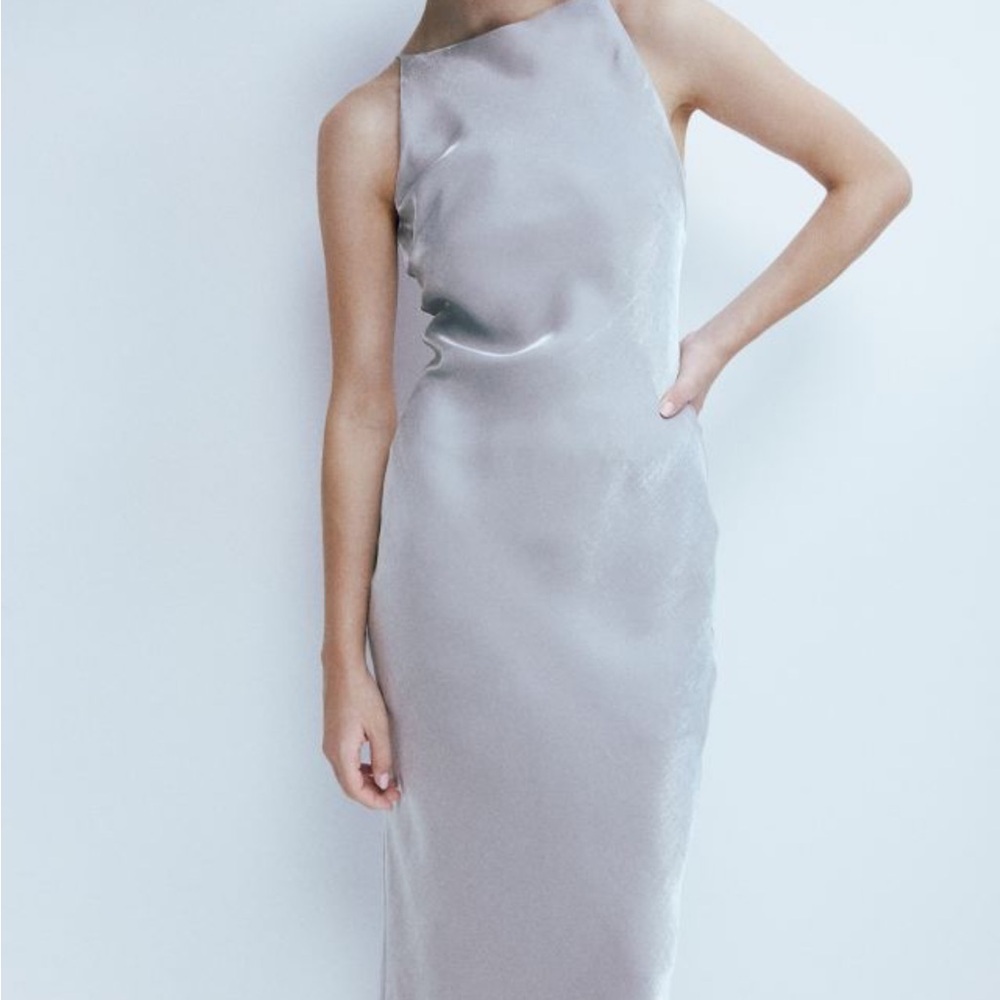 Satin silk Prom dress from H&m